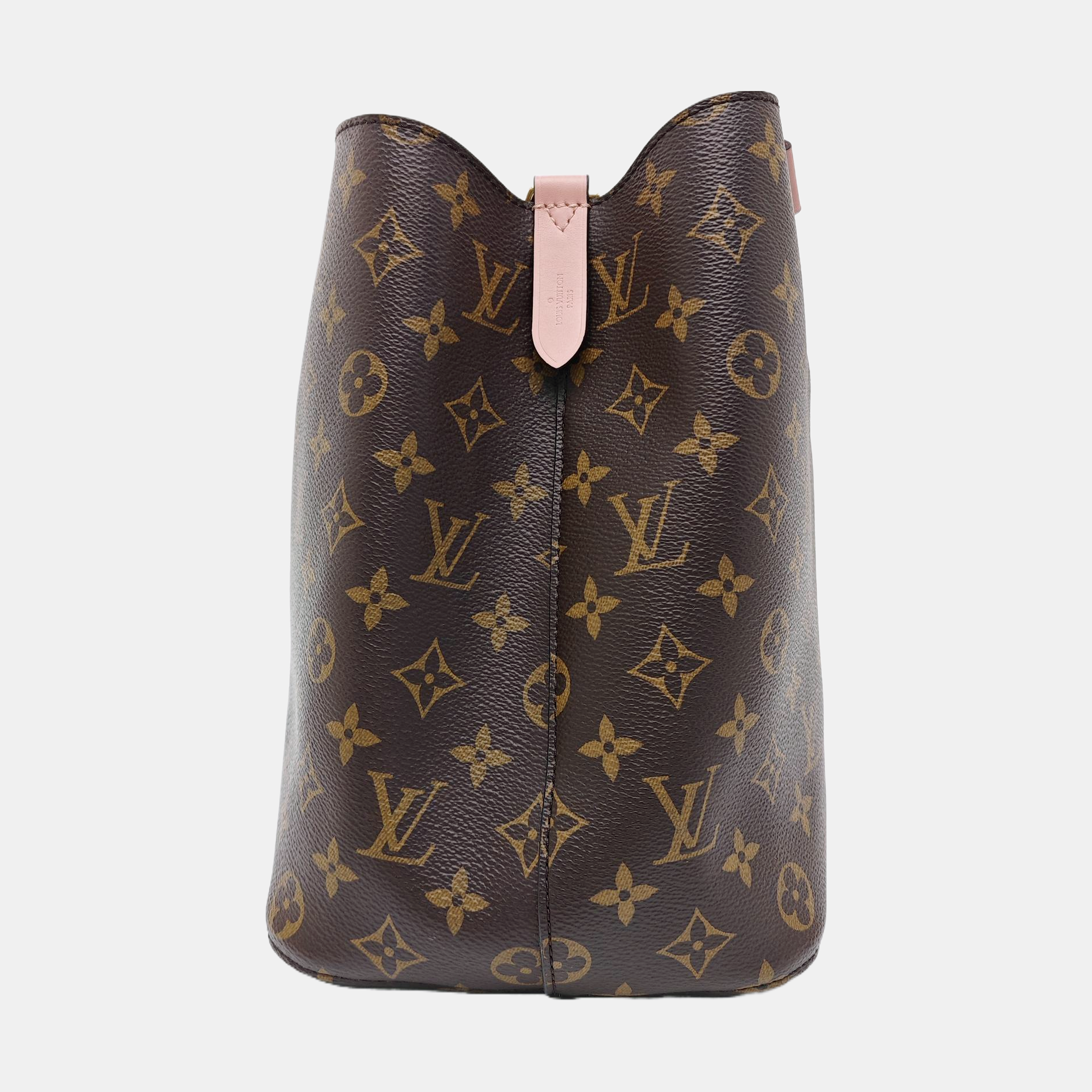 NÉONOÉ MM Monogram Coated Canvas Brown