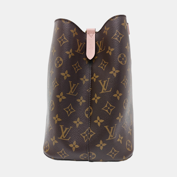 NÉONOÉ MM Monogram Coated Canvas Brown