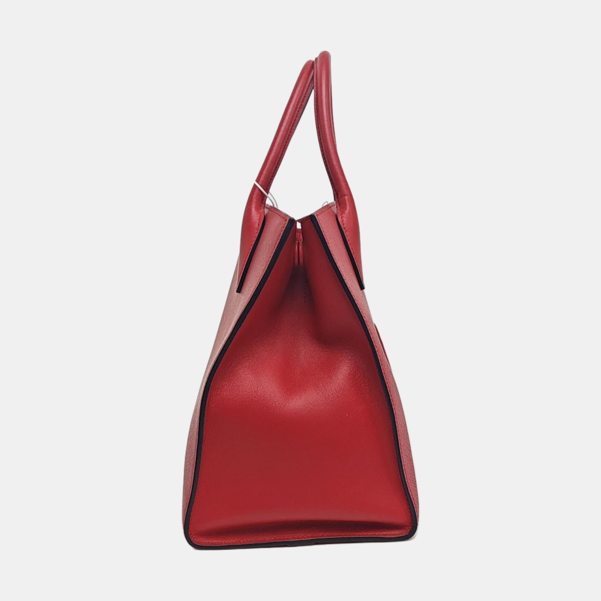 Monochrome Calfskin Red