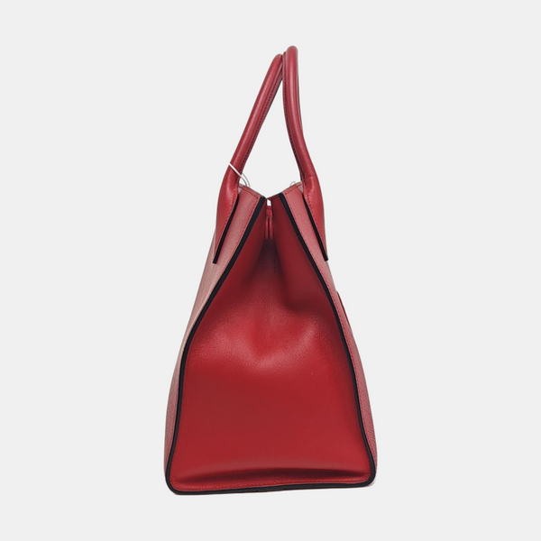 Monochrome Calfskin Red