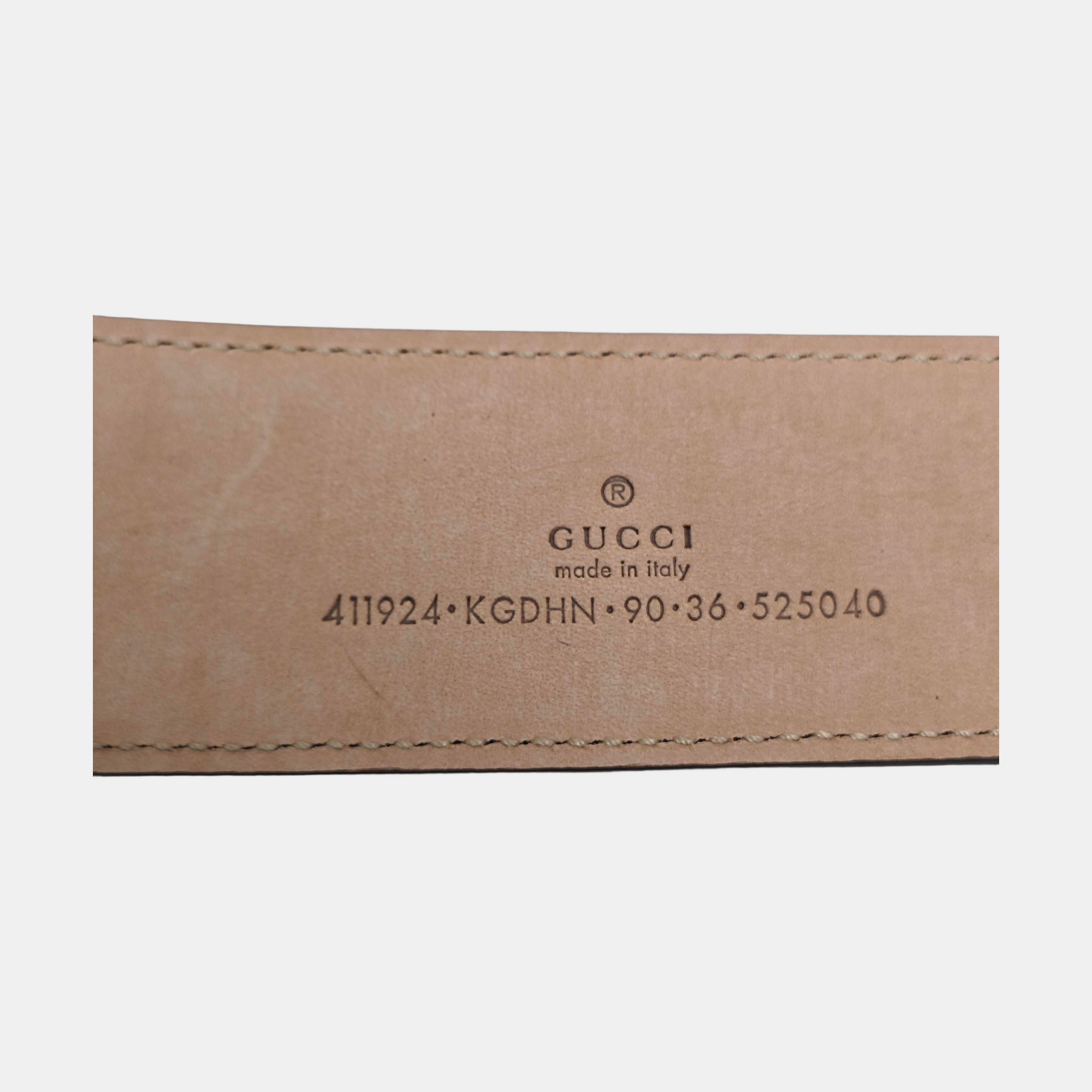 Leather Belt Beige