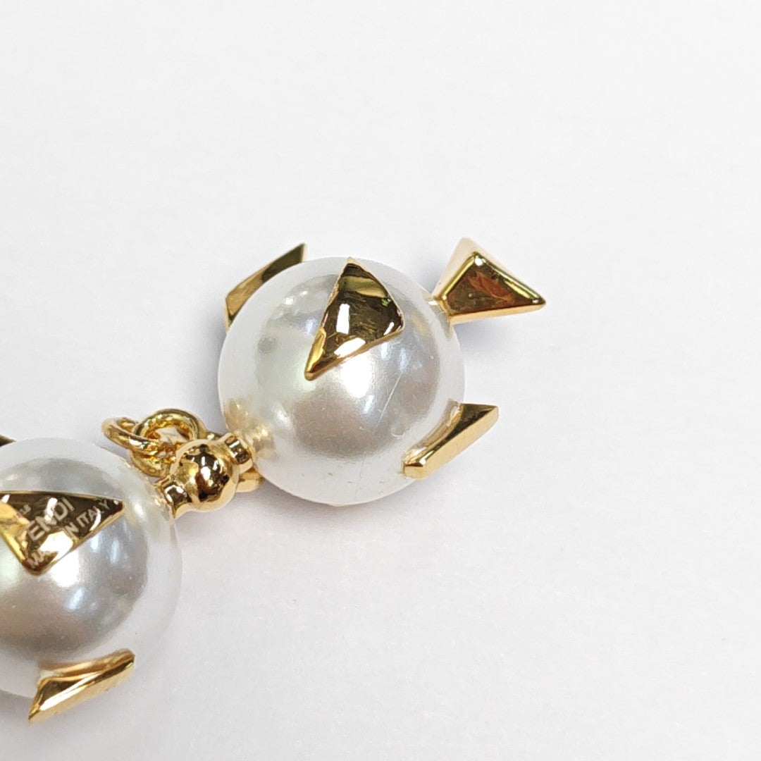 Faux Pearl White Pendant