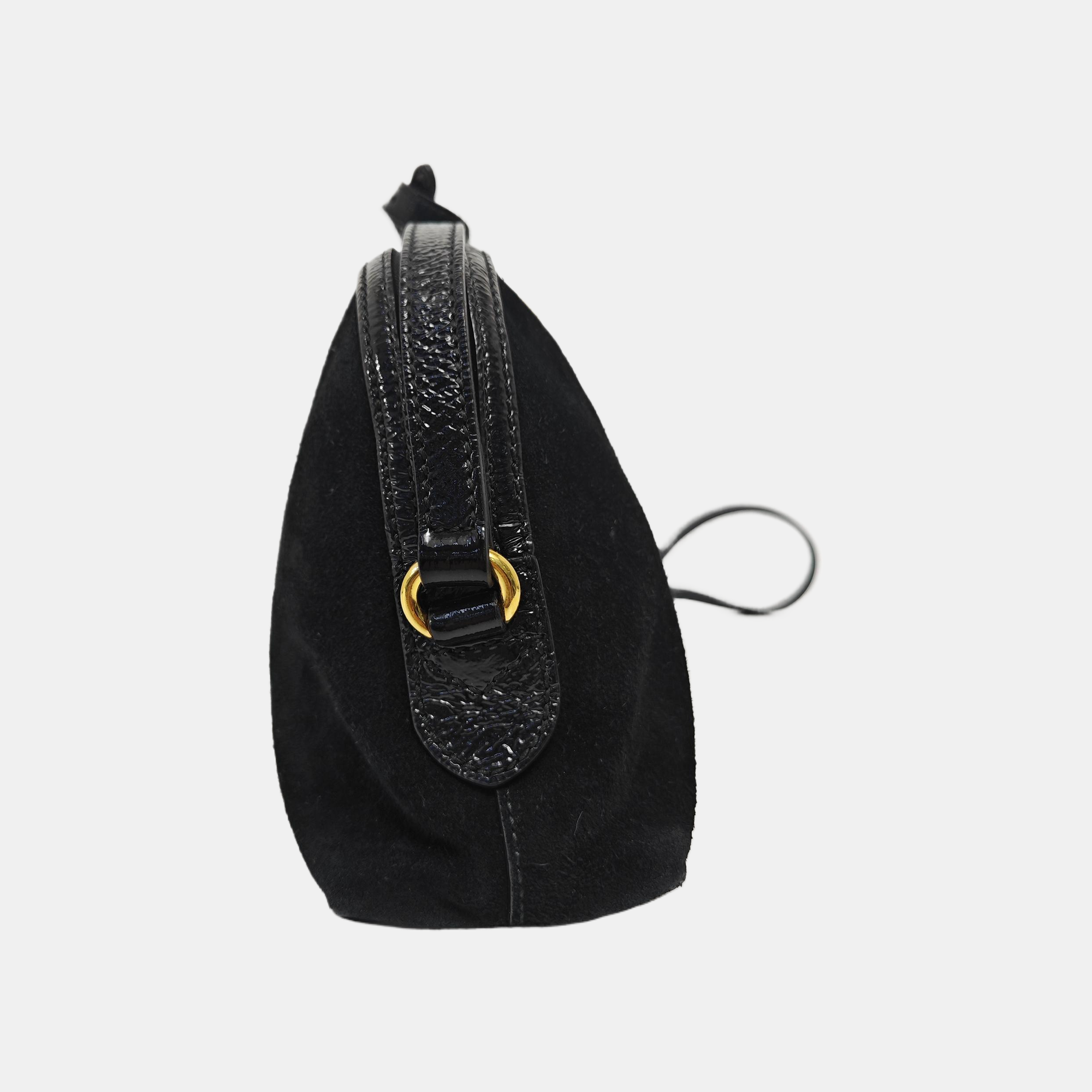Ophidia Small Suede Black