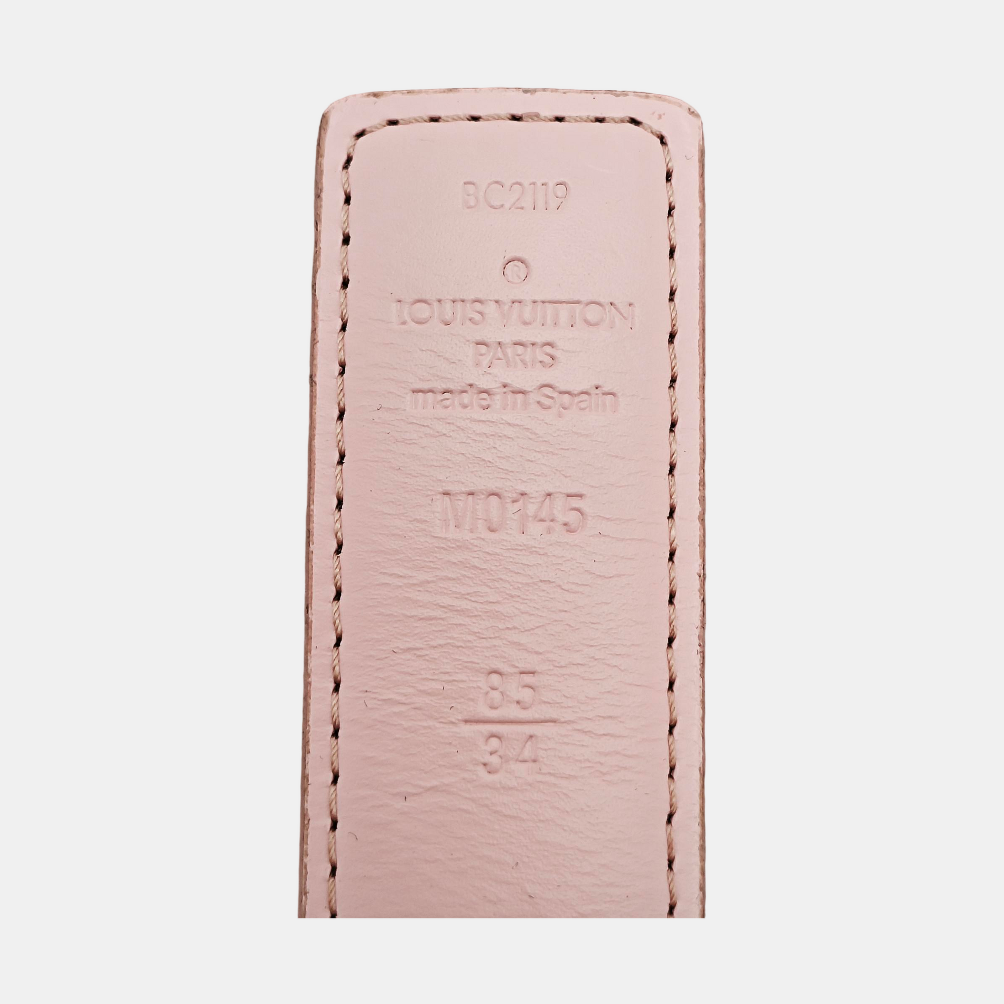Leather Belt White
