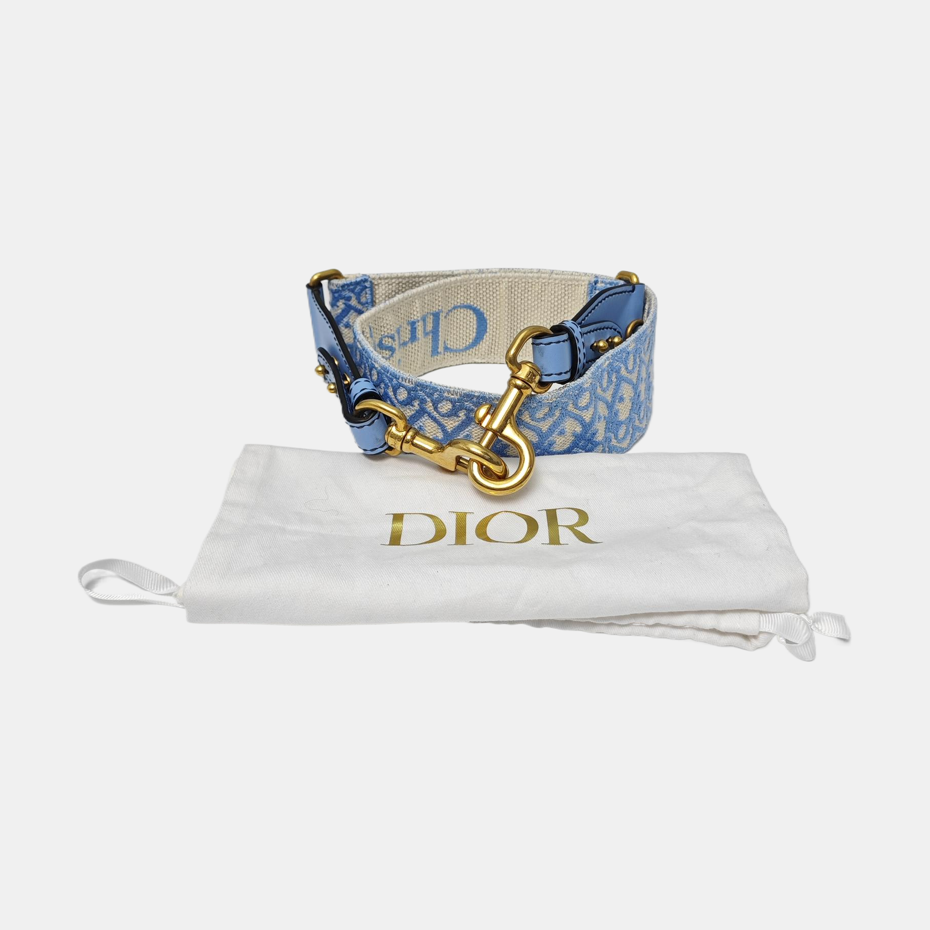 Fabric Bag Strap Blue