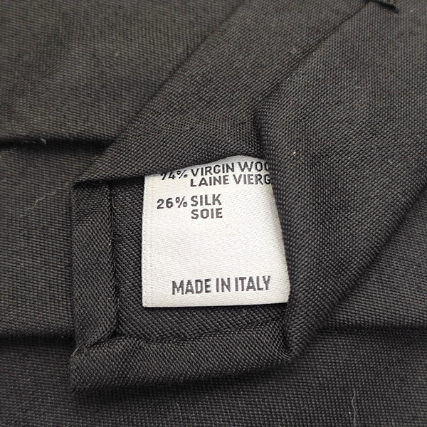 Wool Tie Black