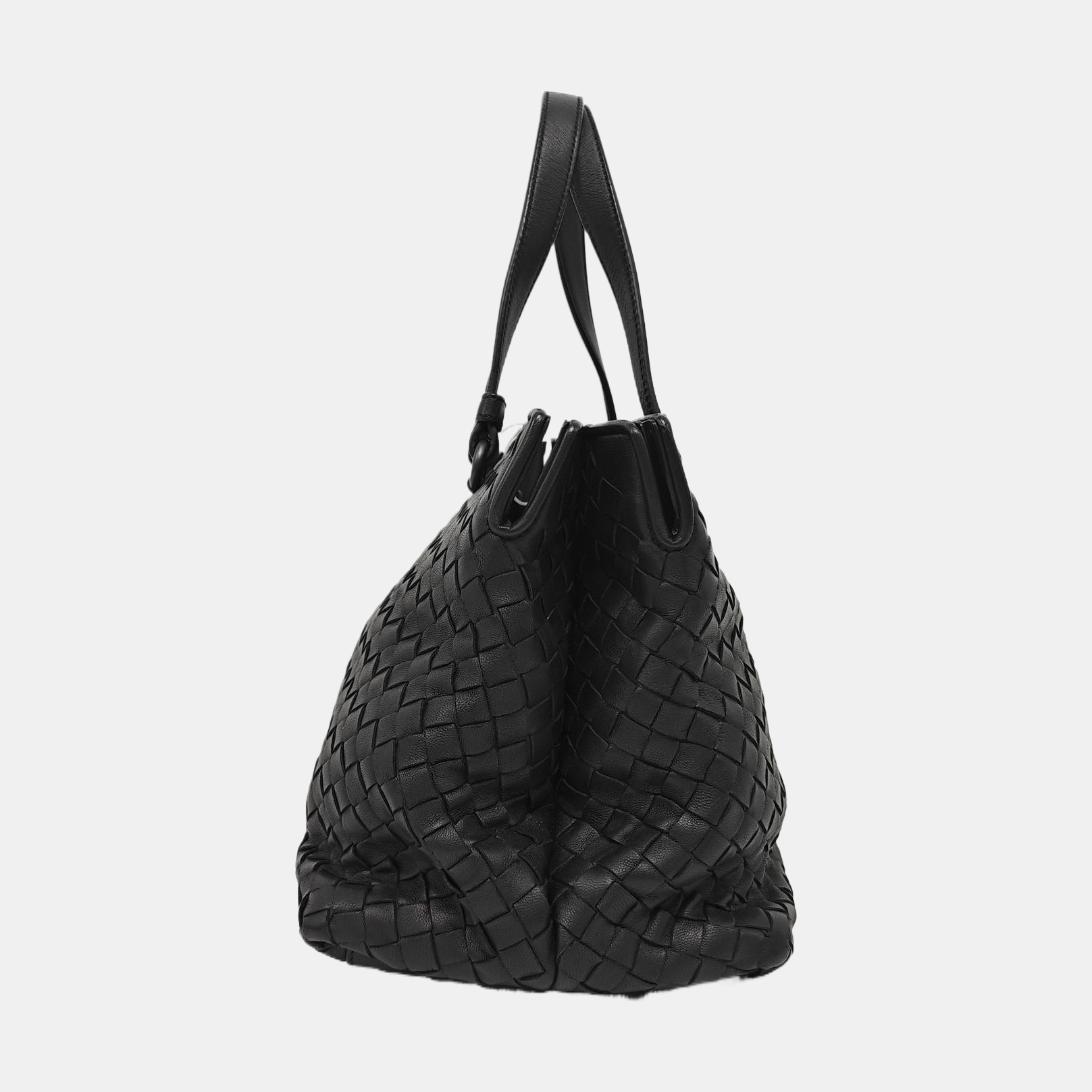 Lambskin Shoulder Bag Black