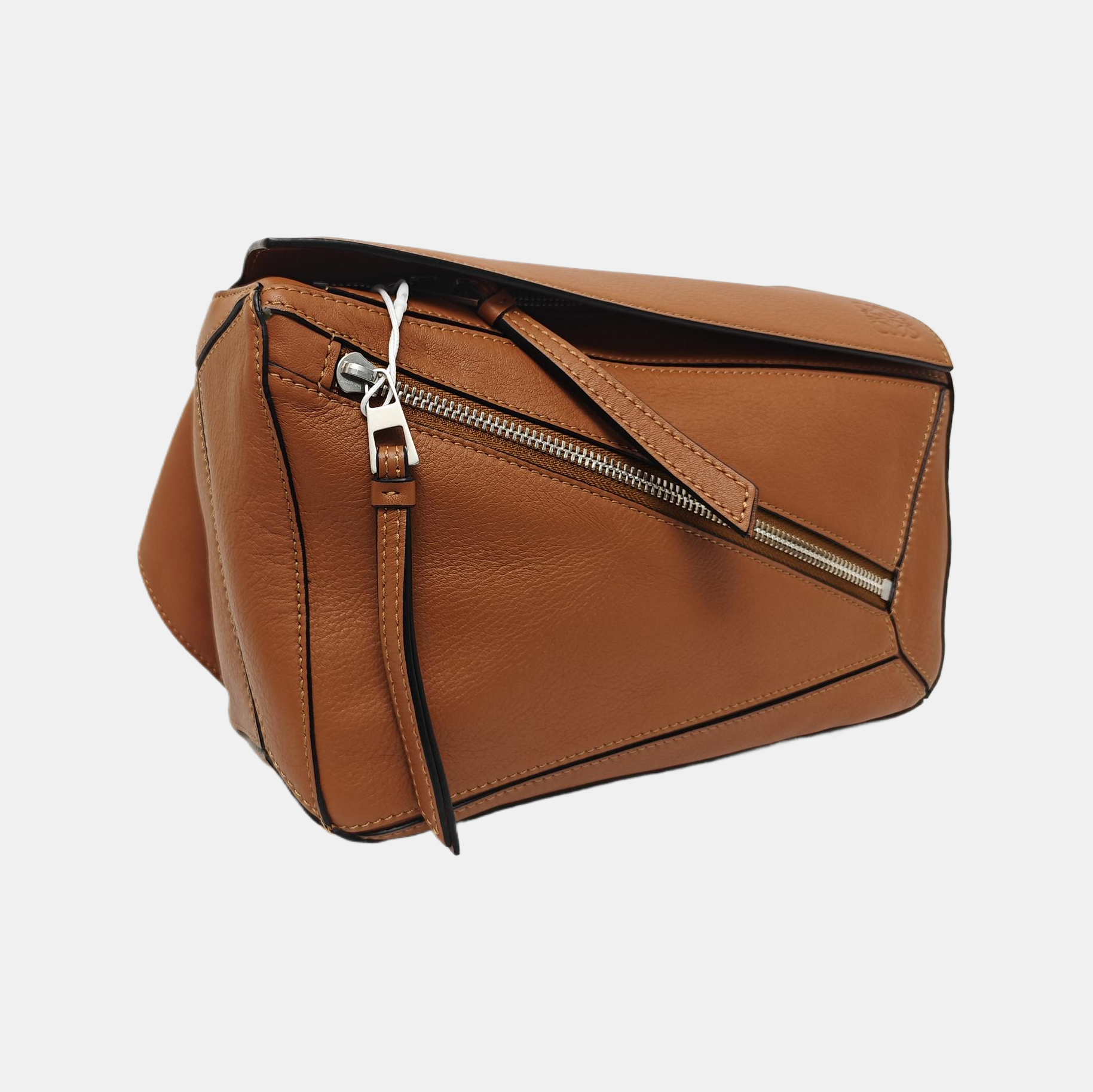 Puzzle Small Calfskin Brown