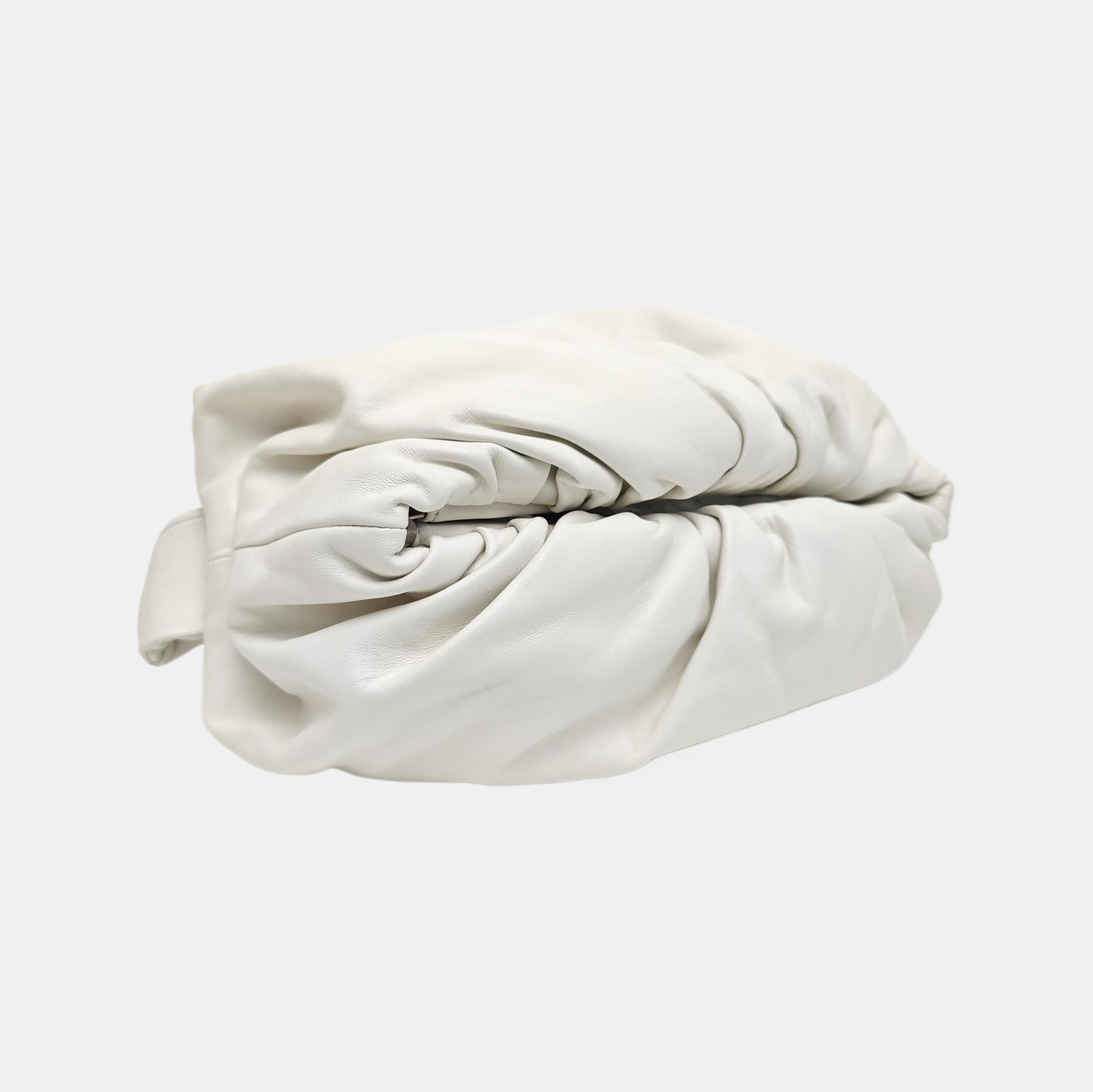 The Pouch Mini Calfskin White