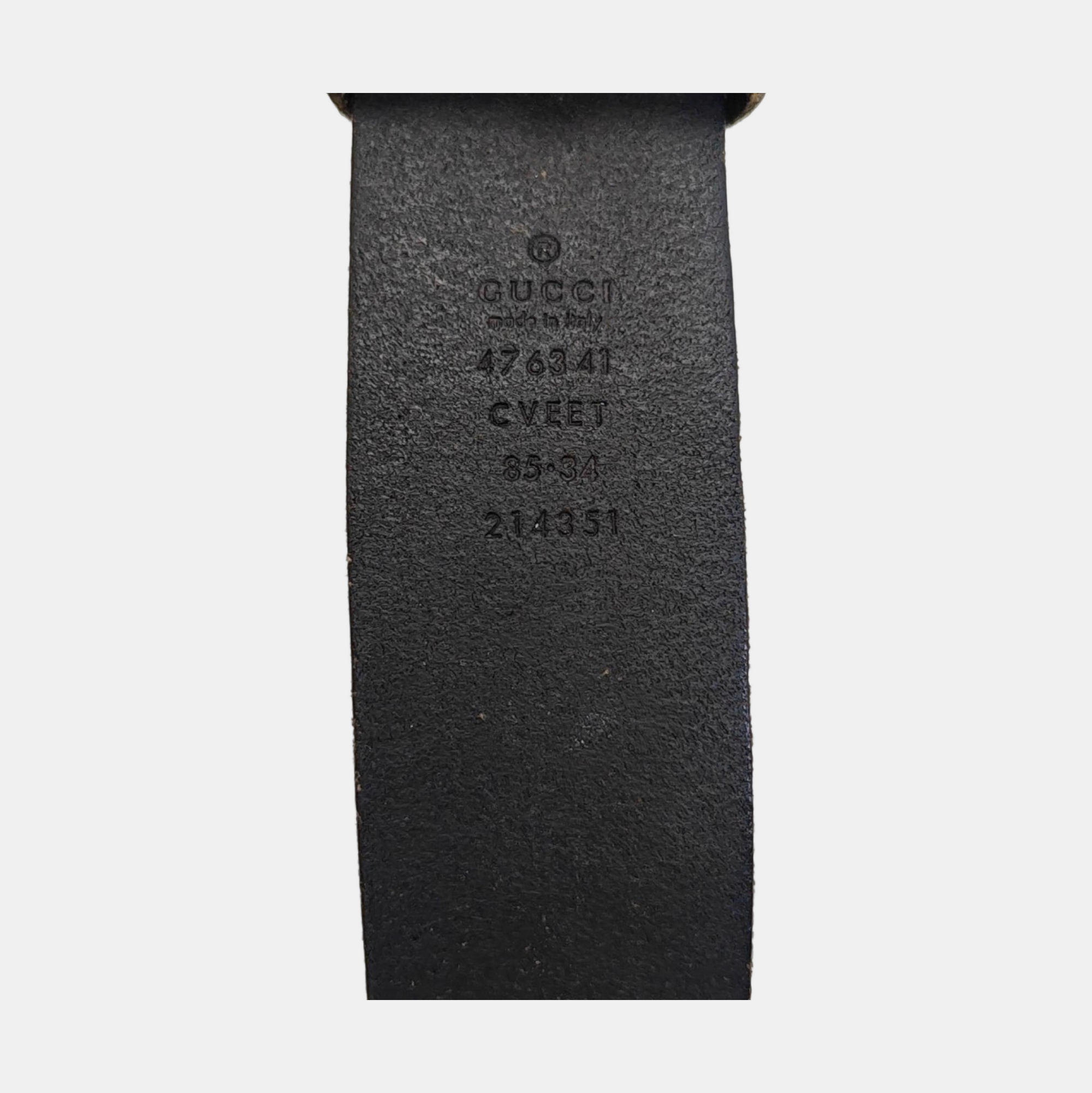 Leather Belt Black