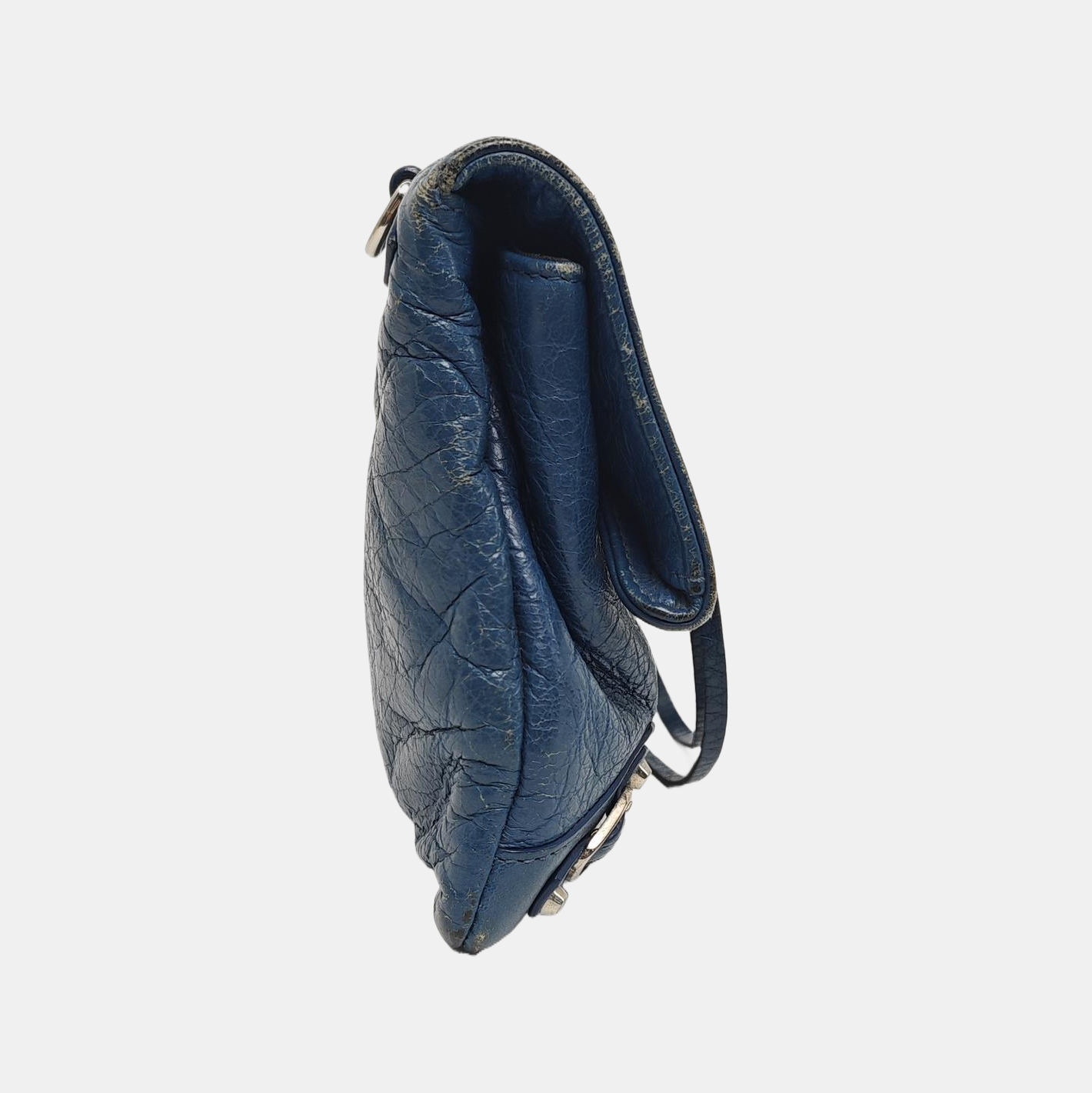 Authenticated pre-owned  Classic City Lambskin Blue - Crossbody Bag at Looply