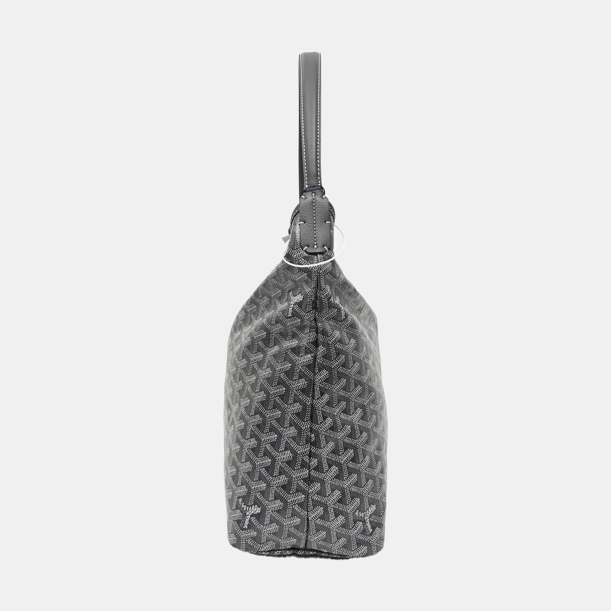 Hobo Coated Canvas Gray