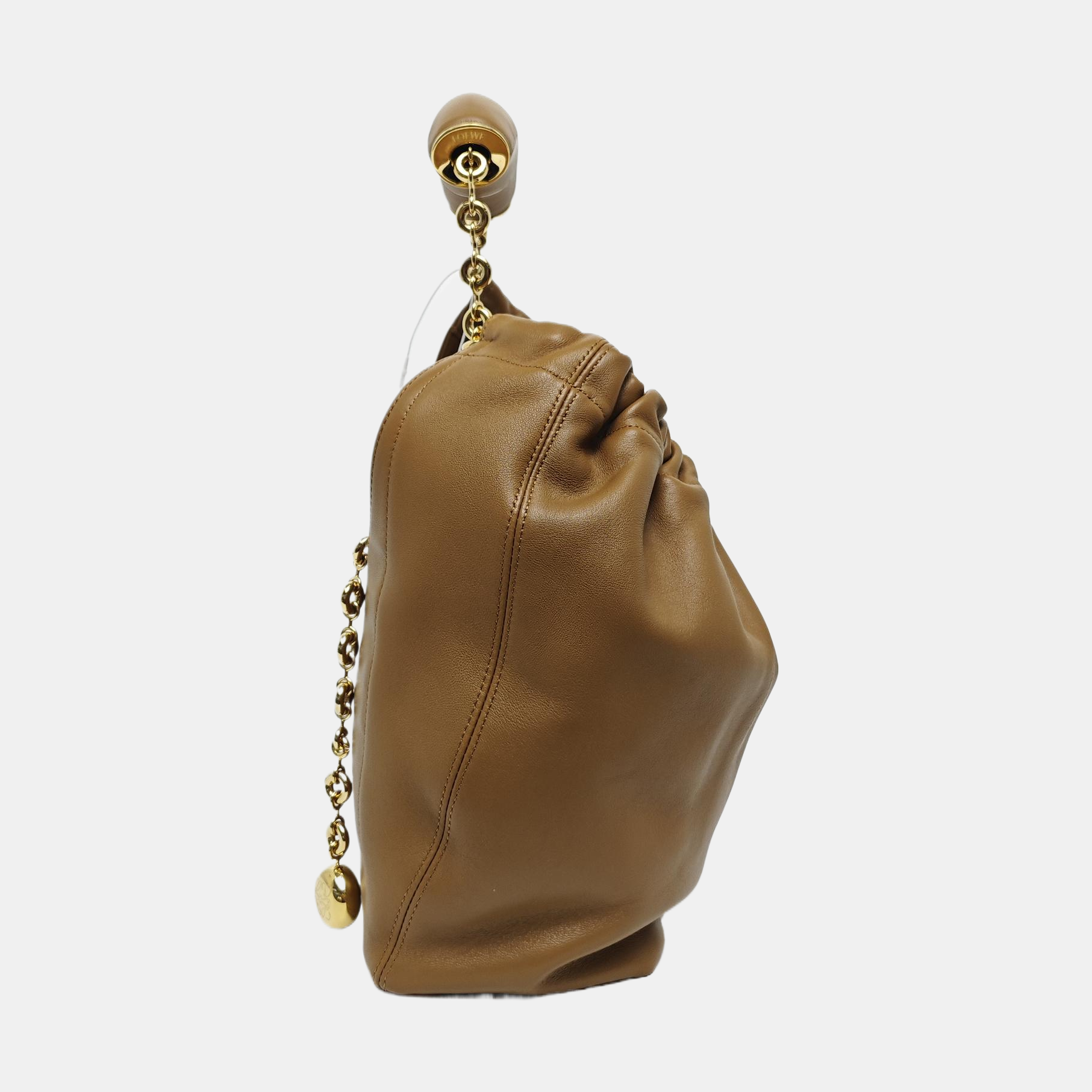 Squeeze Lambskin Brown