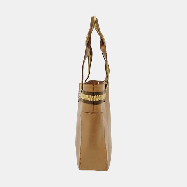 Calfskin Tote Bag Brown