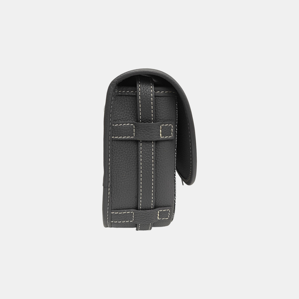 Belvedere Coated Canvas Gray