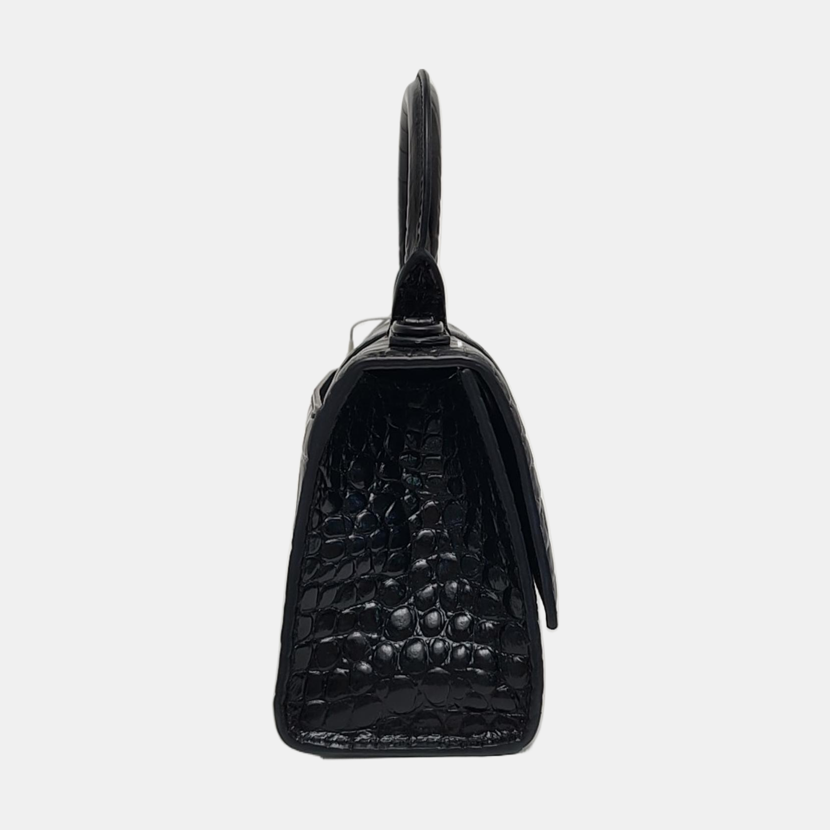 Hourglass Small Calfskin Black