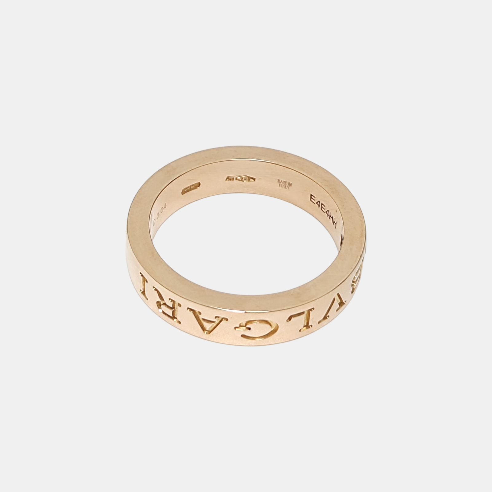 B.ZERO1 18k Rose Gold Ring EU 50
