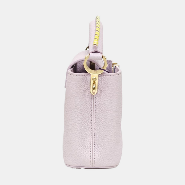 CAPUCINES Mini Calfskin Purple