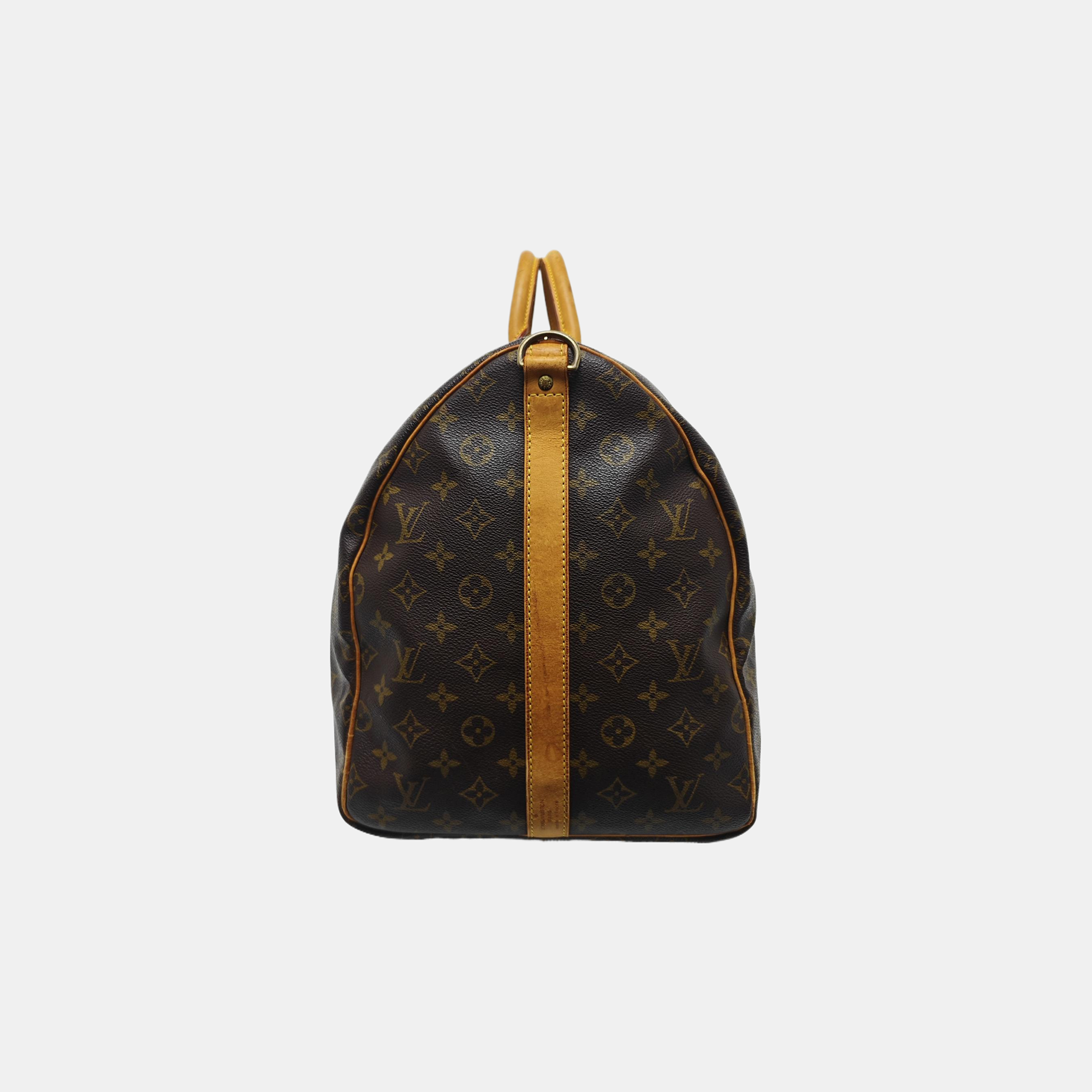 SAC SOUPLE 55 Monogram Coated Canvas Brown