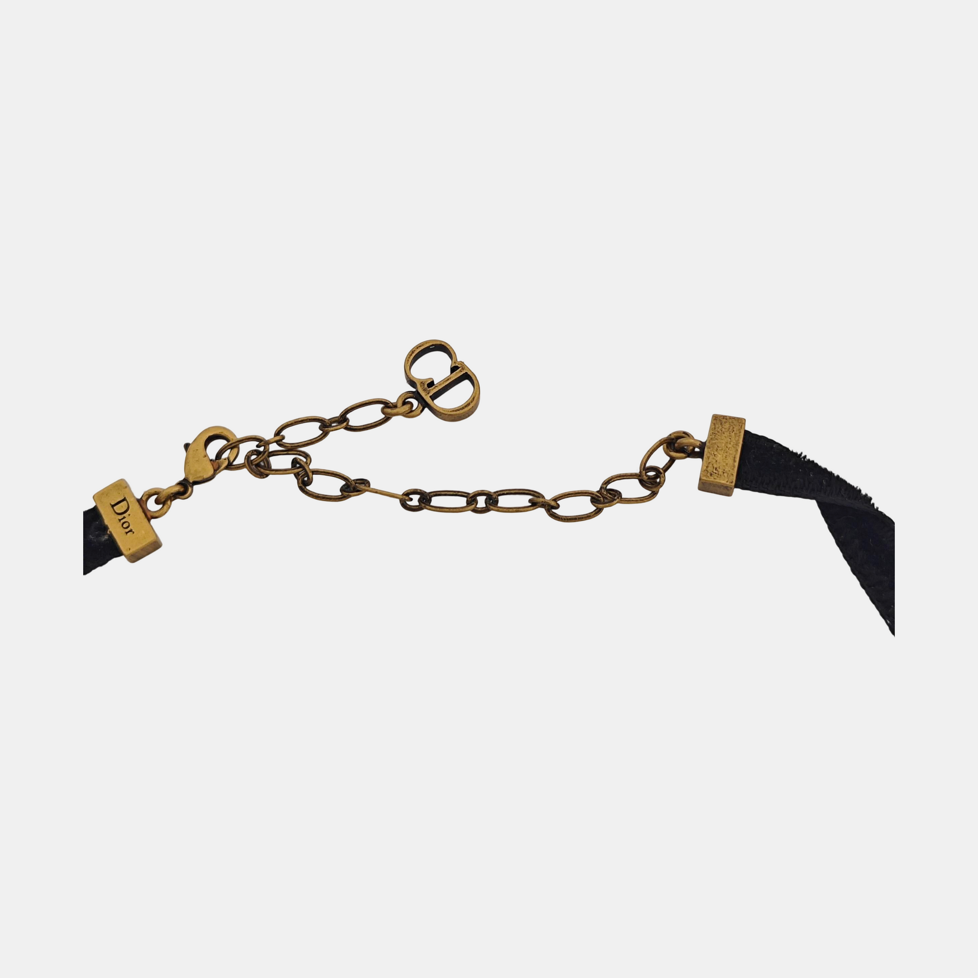 Synthetic Crystal Black Necklace