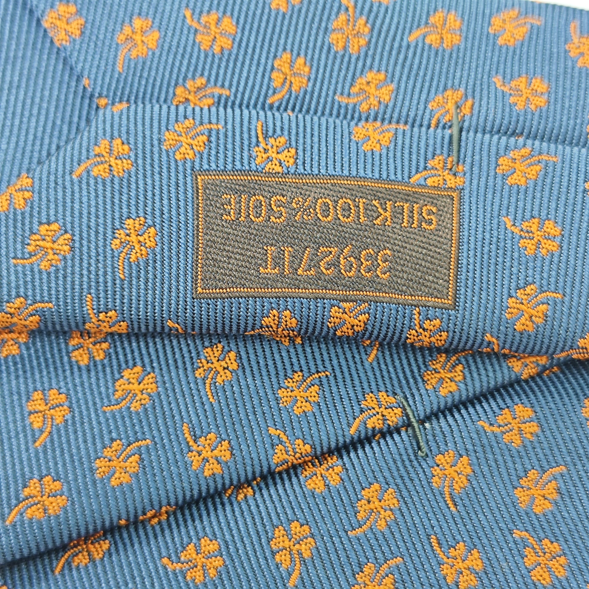 Mulberry Silk Tie Blue