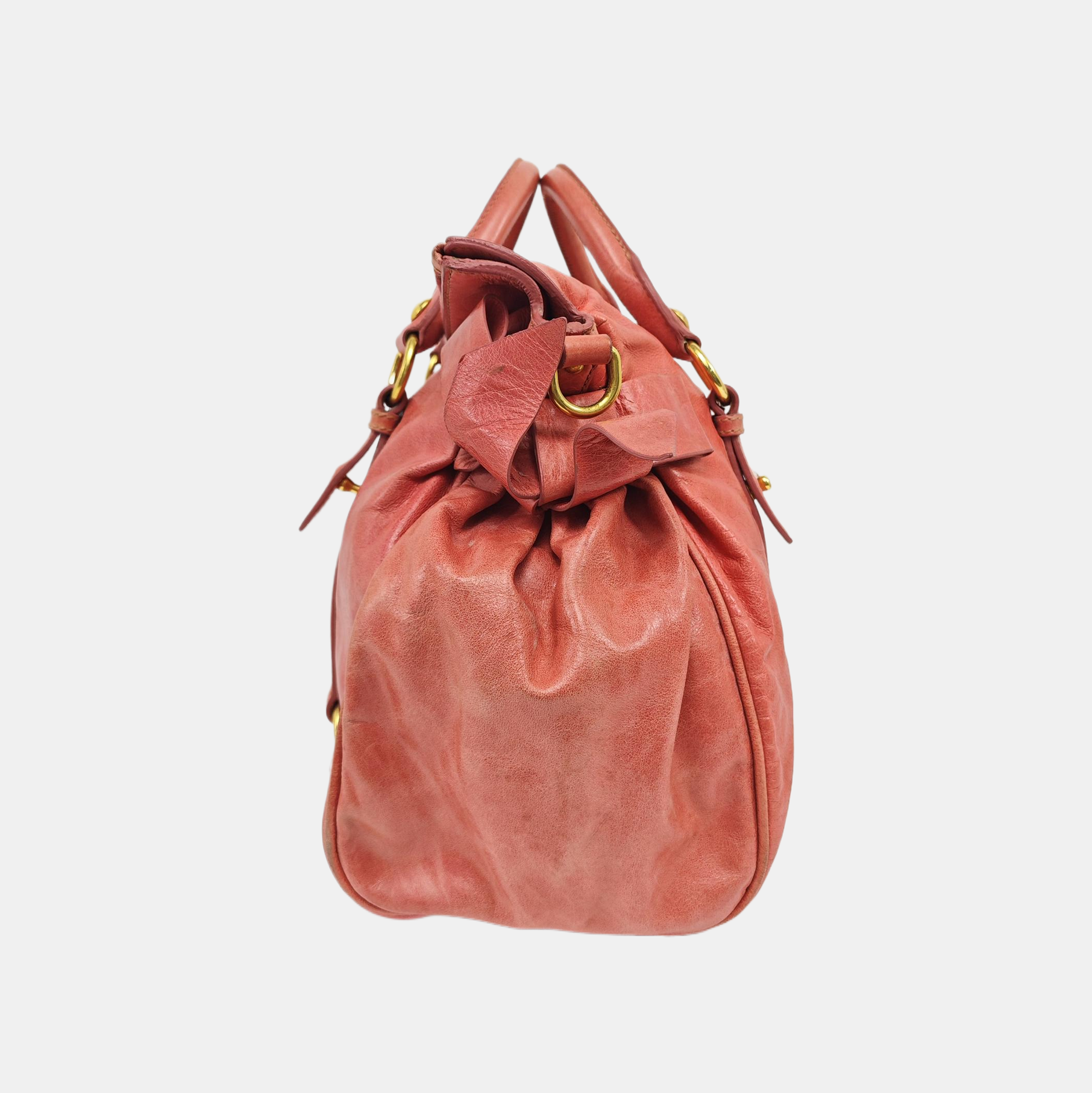 Bow Calfskin Red