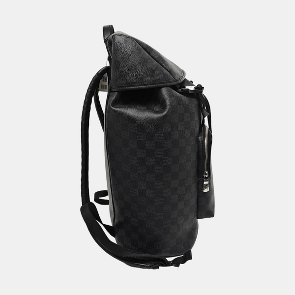 ZACK Damier Graphite Coated Canvas Gray