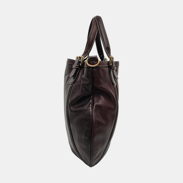 Britt Medium Calfskin Brown