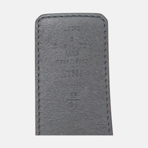 Brown Coated Canvas Belt