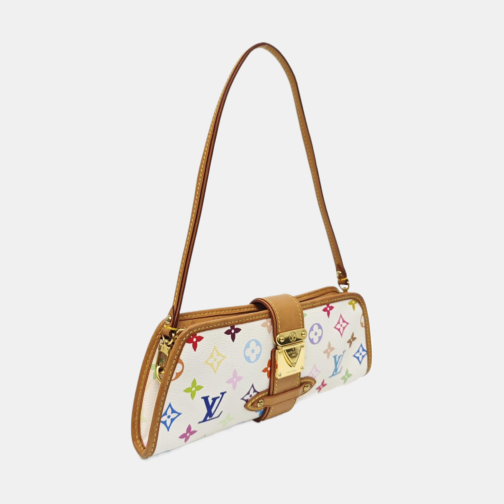 LV × TM SHIRLEY Monogram Coated Canvas White