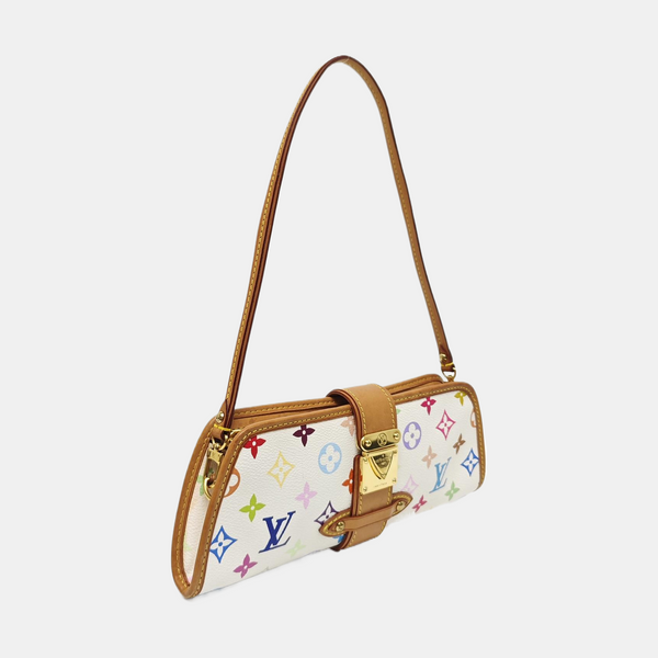 LV × TM SHIRLEY Monogram Coated Canvas White