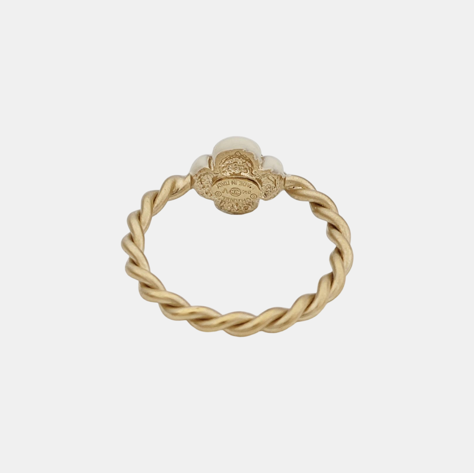 Metal Gold Ring EU 46