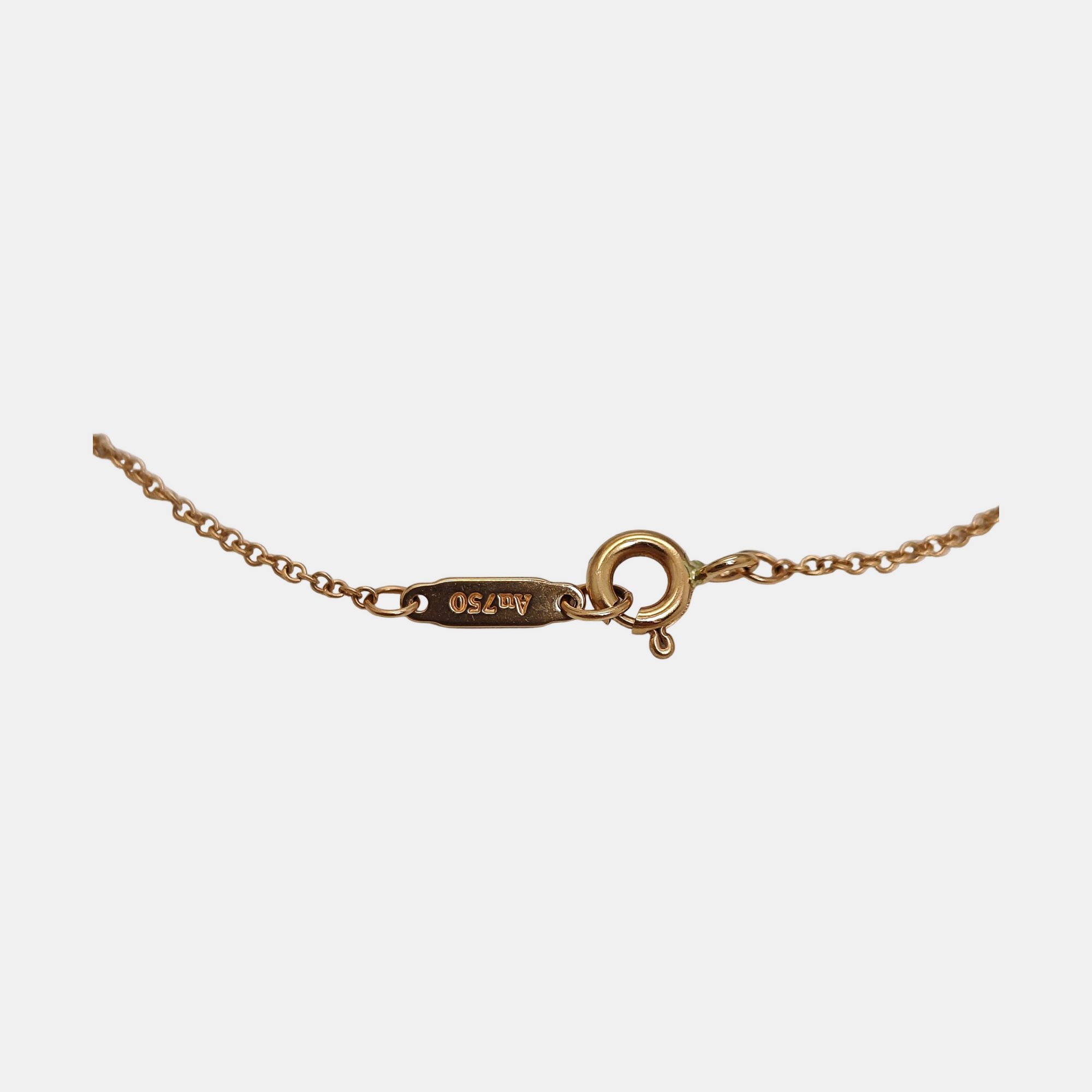 Tiffany Keys 18k Rose Gold Necklace