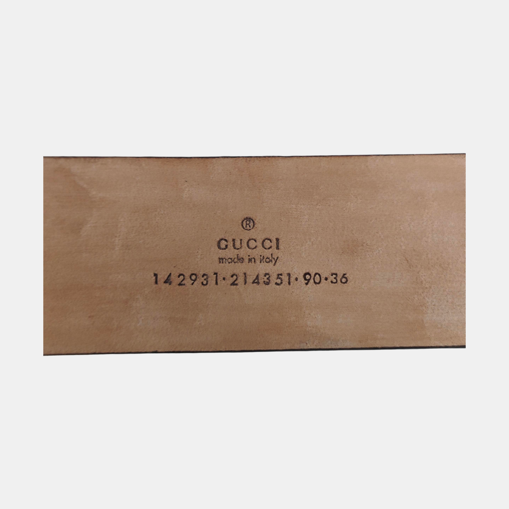 Leather Belt Beige