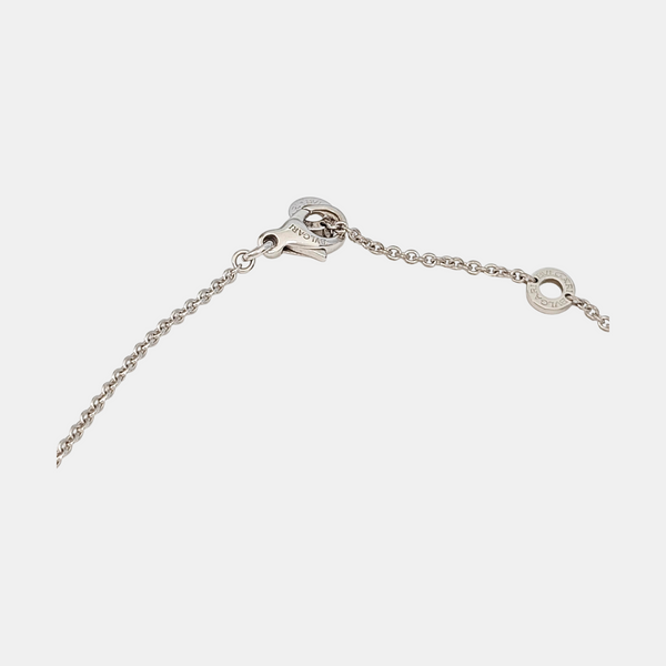 B.ZERO1 18k White Gold Silver Necklace
