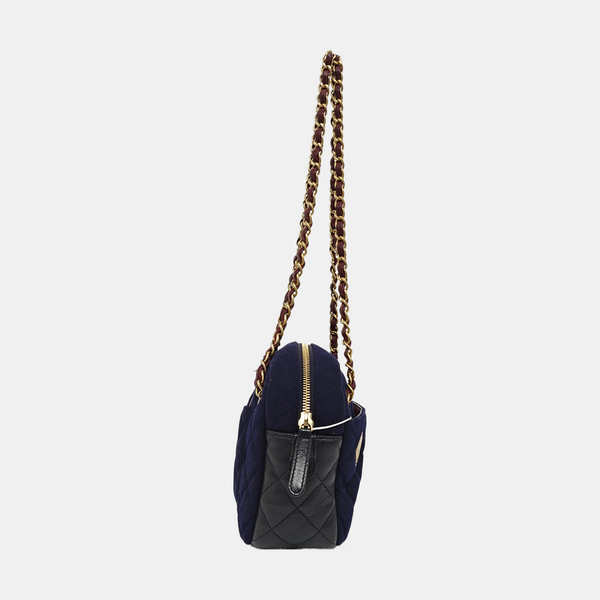 Quilted Sheepskin Blue
