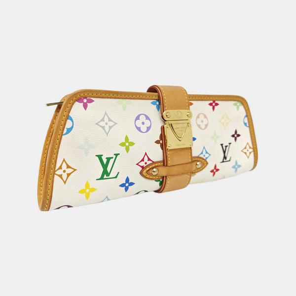 LV × TM SHIRLEY Monogram Coated Canvas White