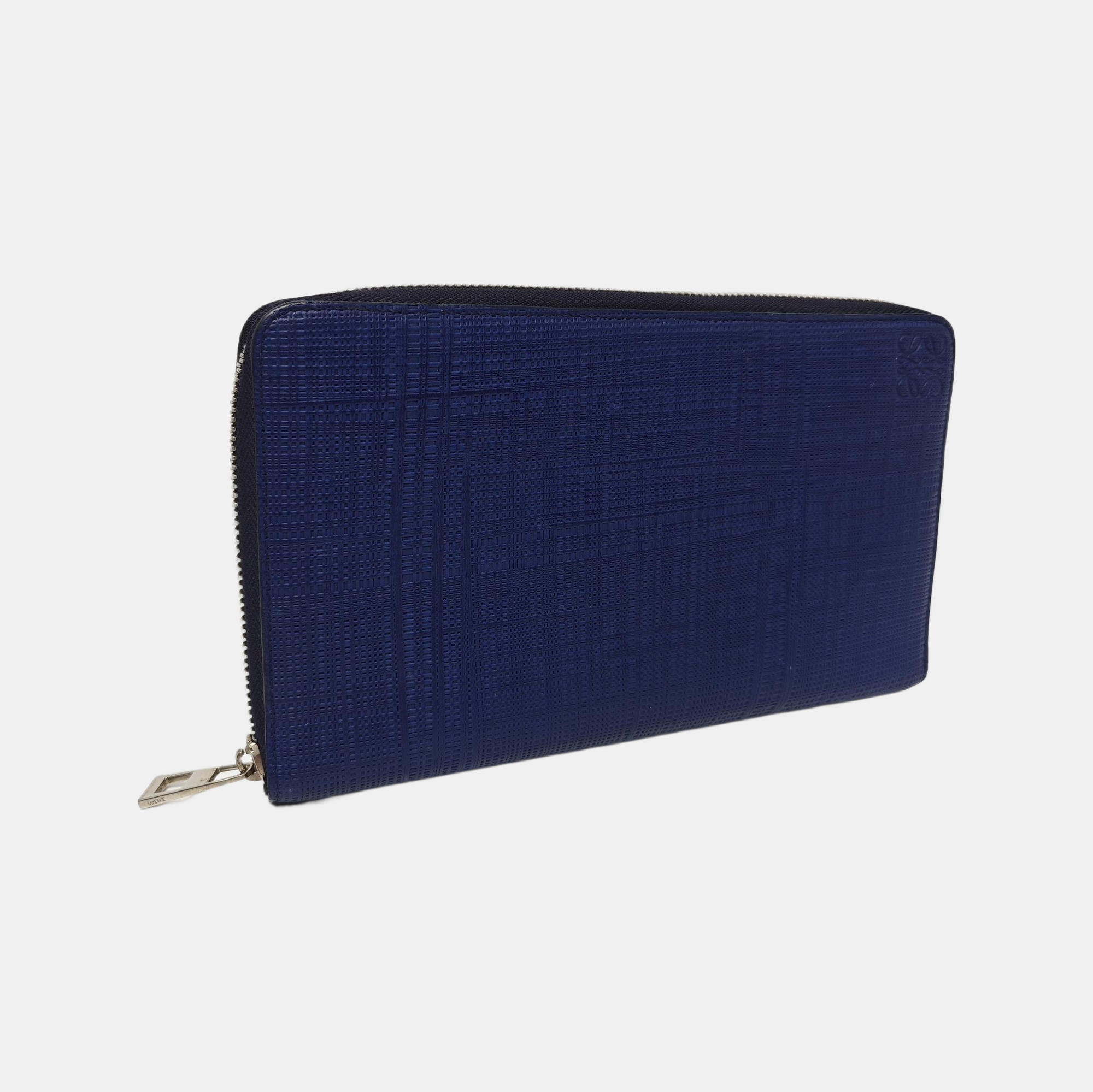 Calfskin Wallet Blue