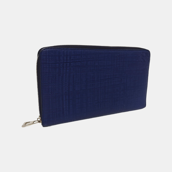 Calfskin Wallet Blue