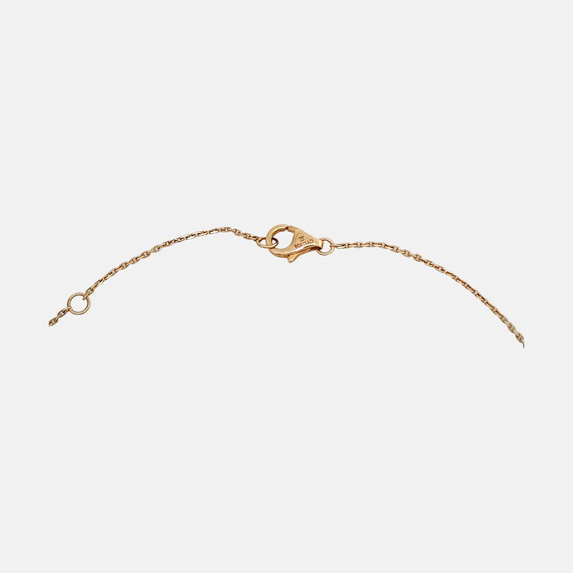 AMULETTE DE CARTIER 18k Rose Gold Necklace