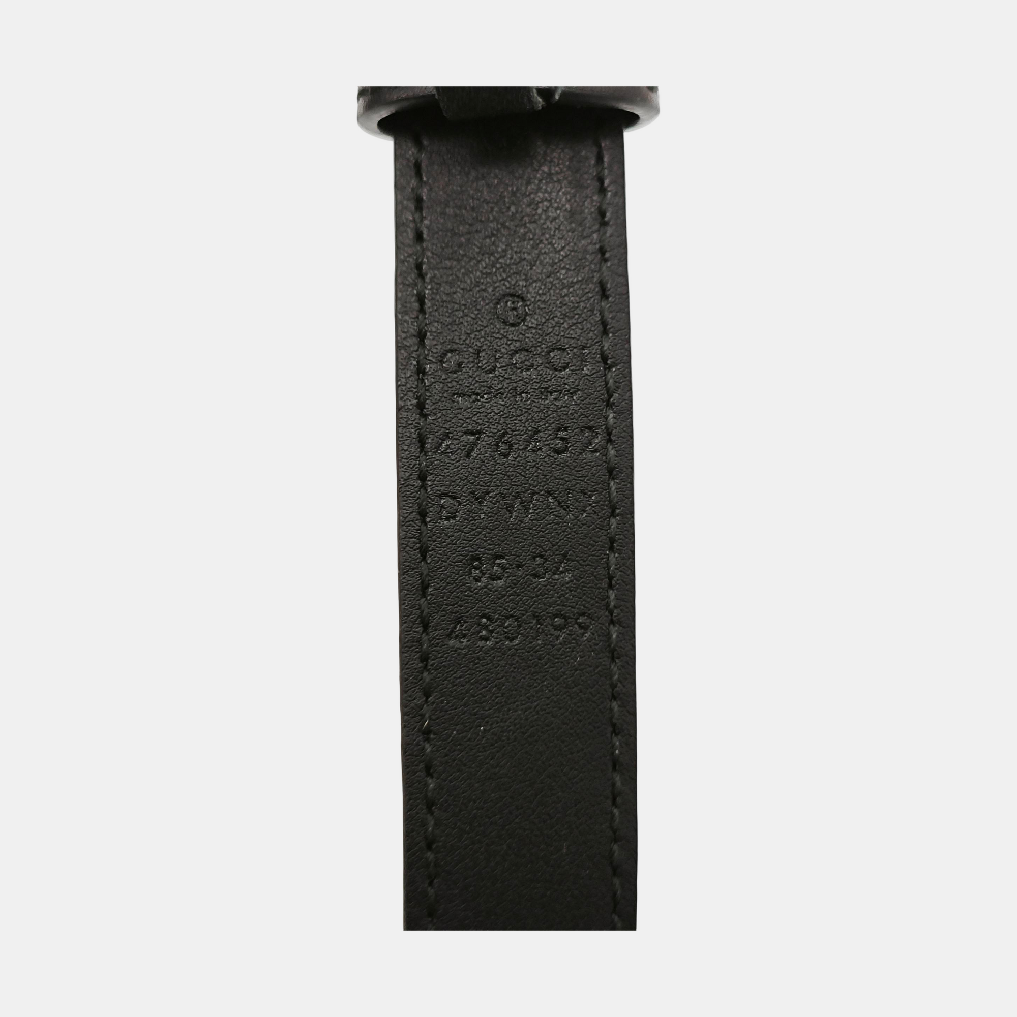 Leather Belt Black
