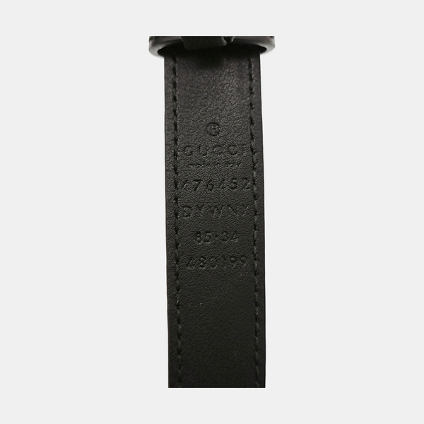 Leather Belt Black