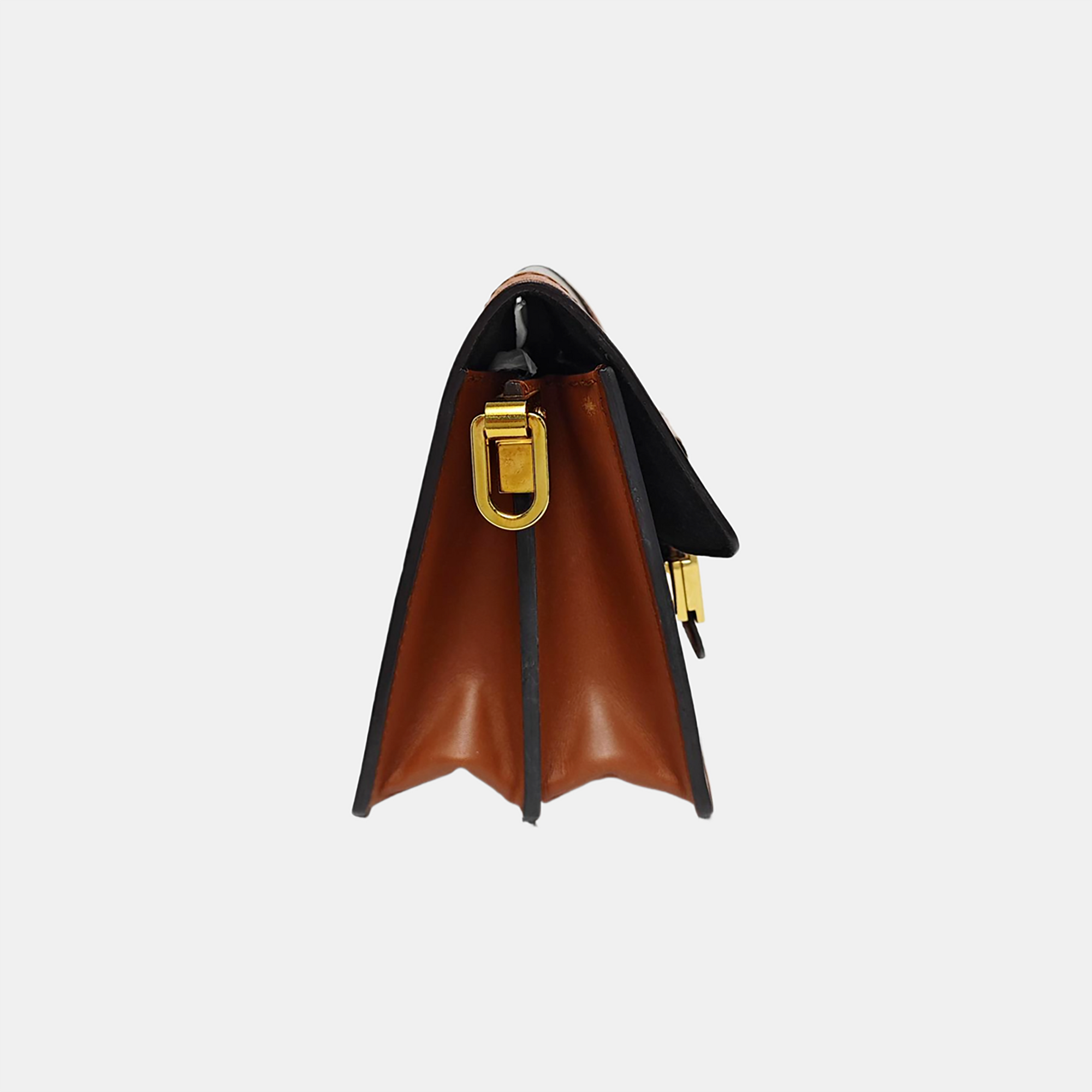DAUPHINE Mini Monogram Coated Canvas Brown