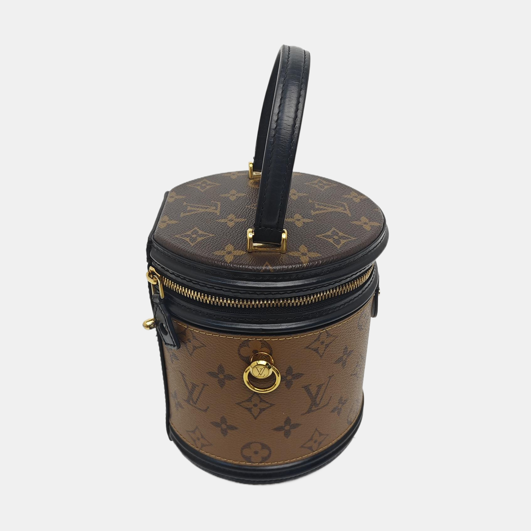 CANNES PM Monogram Coated Canvas Brown