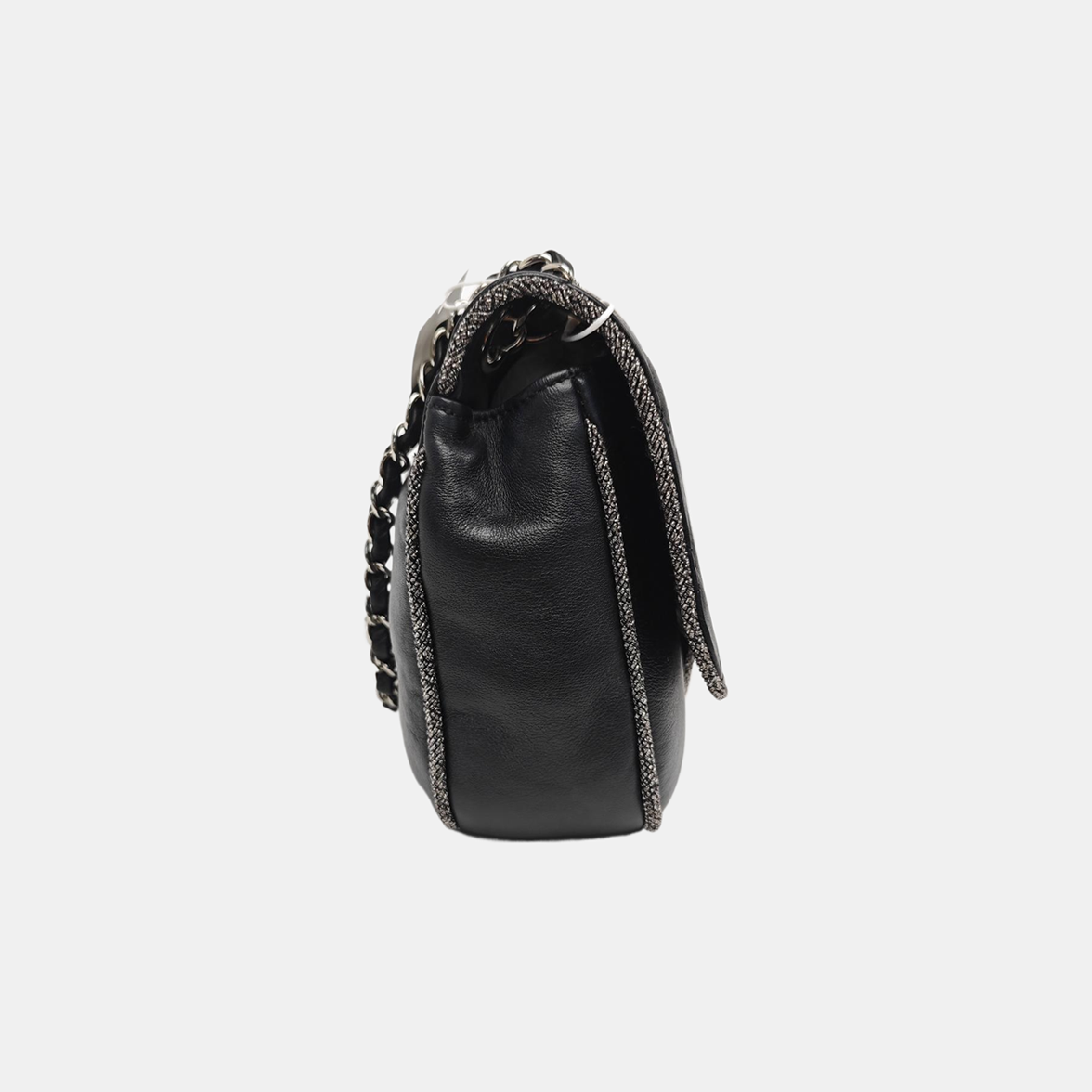 MADISON Quilted Calfskin Black
