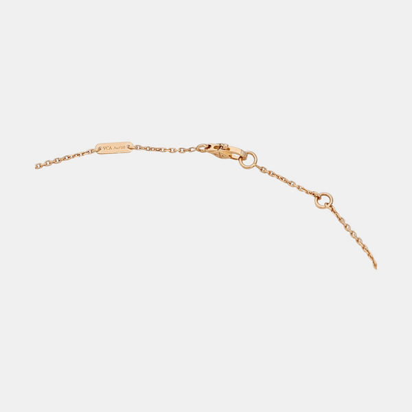 Sweet Alhambra 18k Rose Gold Necklace