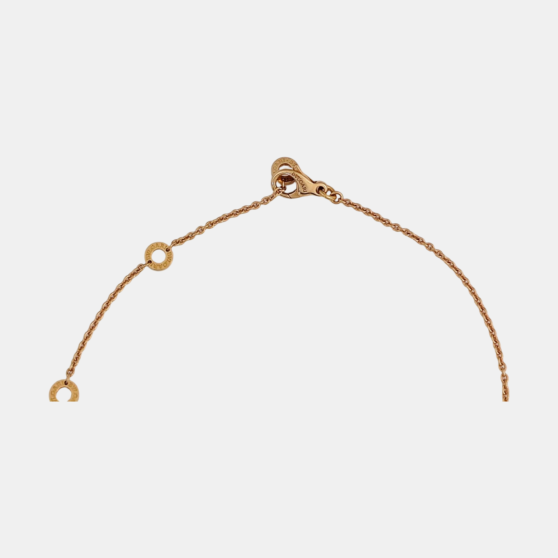 B.ZERO1 18k Rose Gold Necklace
