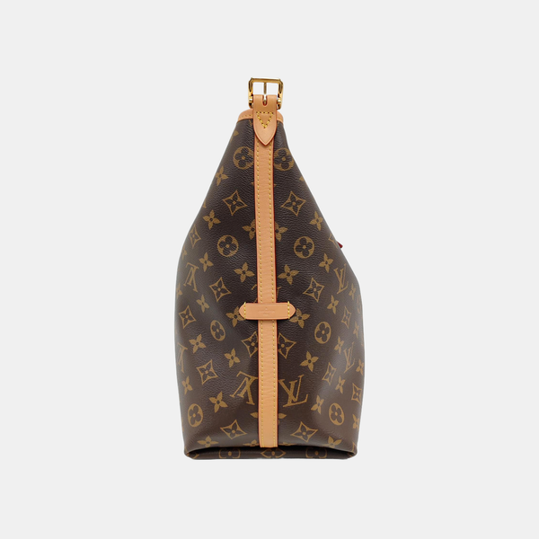 CARRYALL MM Monogram Coated Canvas Brown