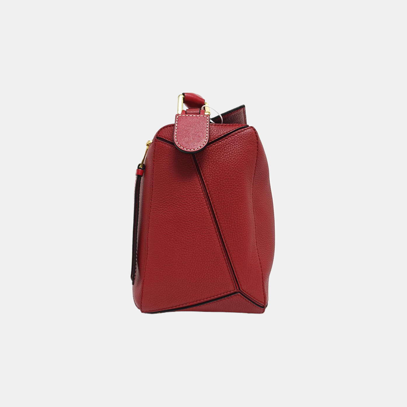 Puzzle Medium Calfskin Red