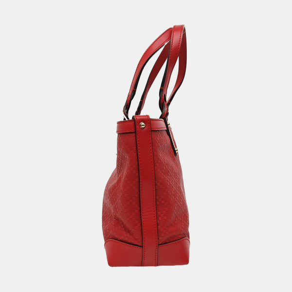 Calfskin Tote Bag Red